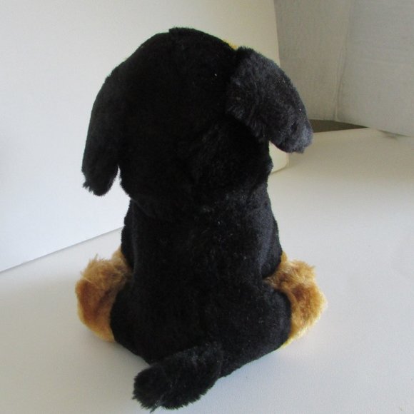 ROTWEILER PUPPY DOG 7" realistic plush stuffed animal - Picture 3 of 8